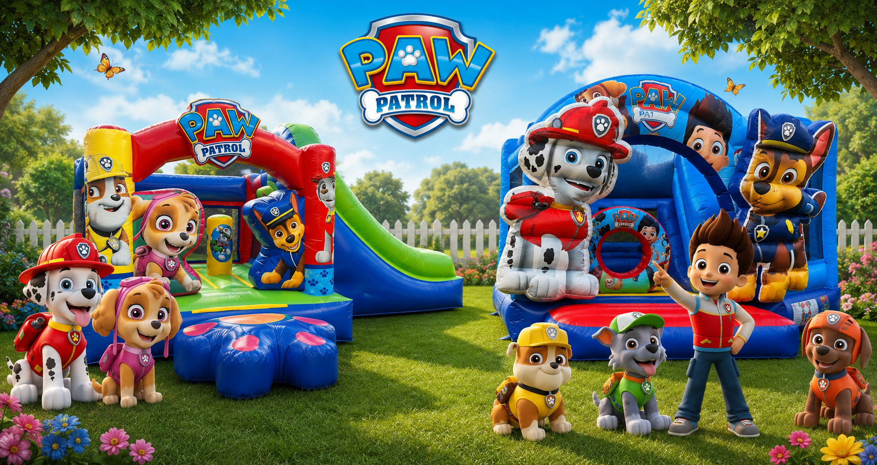 Château Gonflable Paw Patrol